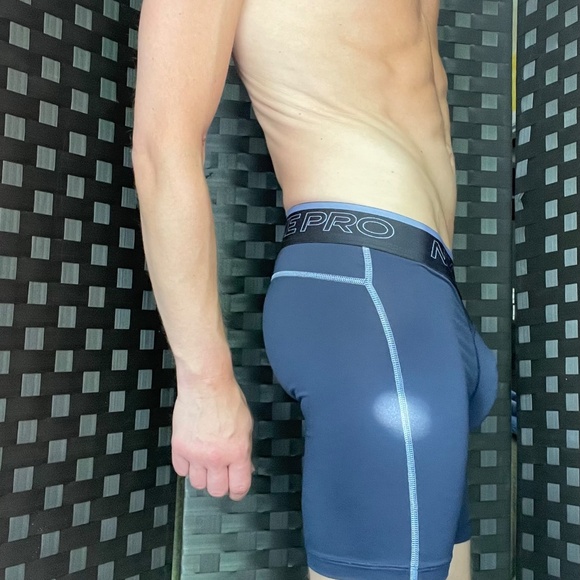 Nike Men’s Dri-Fit Pro Obsidian Training Tight Short Sz Small - Navy, NWOT - Picture 6 of 13